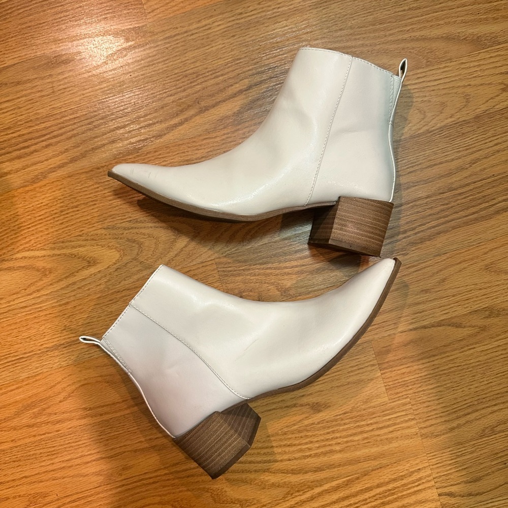 Cream  Ankle Boots size 7